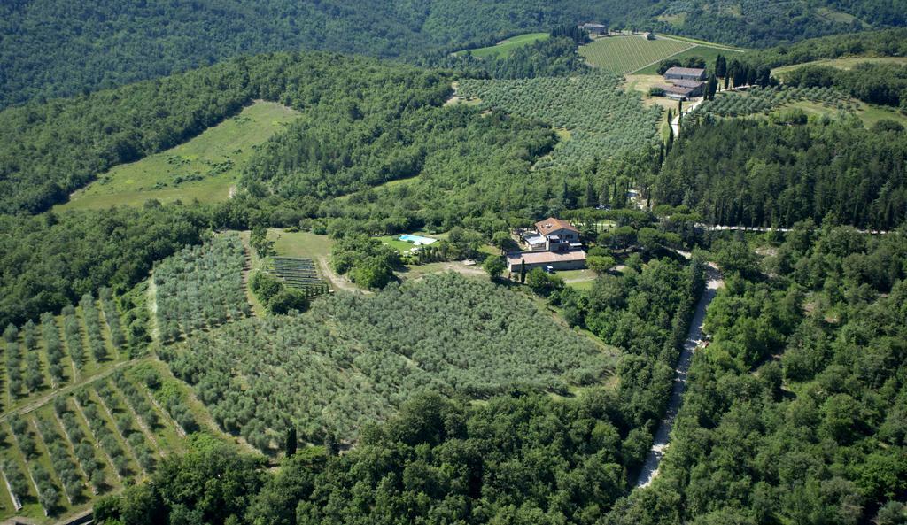 Villa Di Capovento Castellina in Chianti Exteriör bild