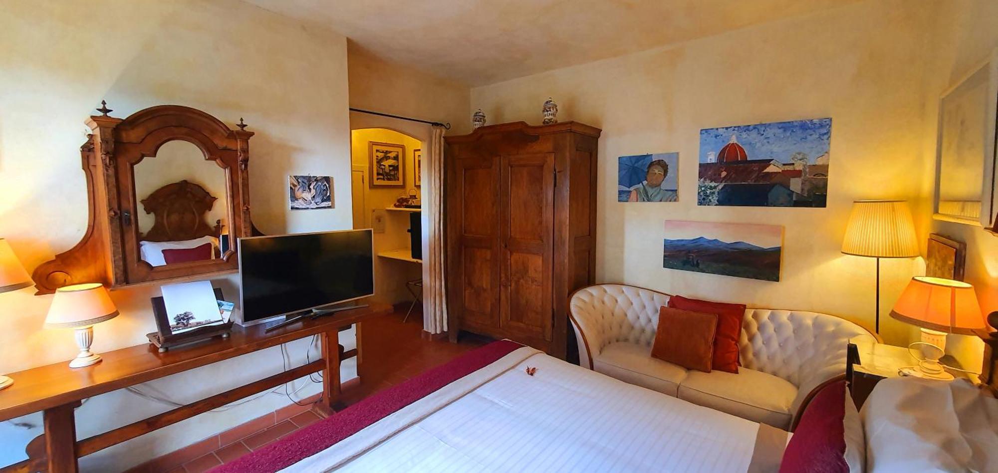Villa Di Capovento Castellina in Chianti Exteriör bild