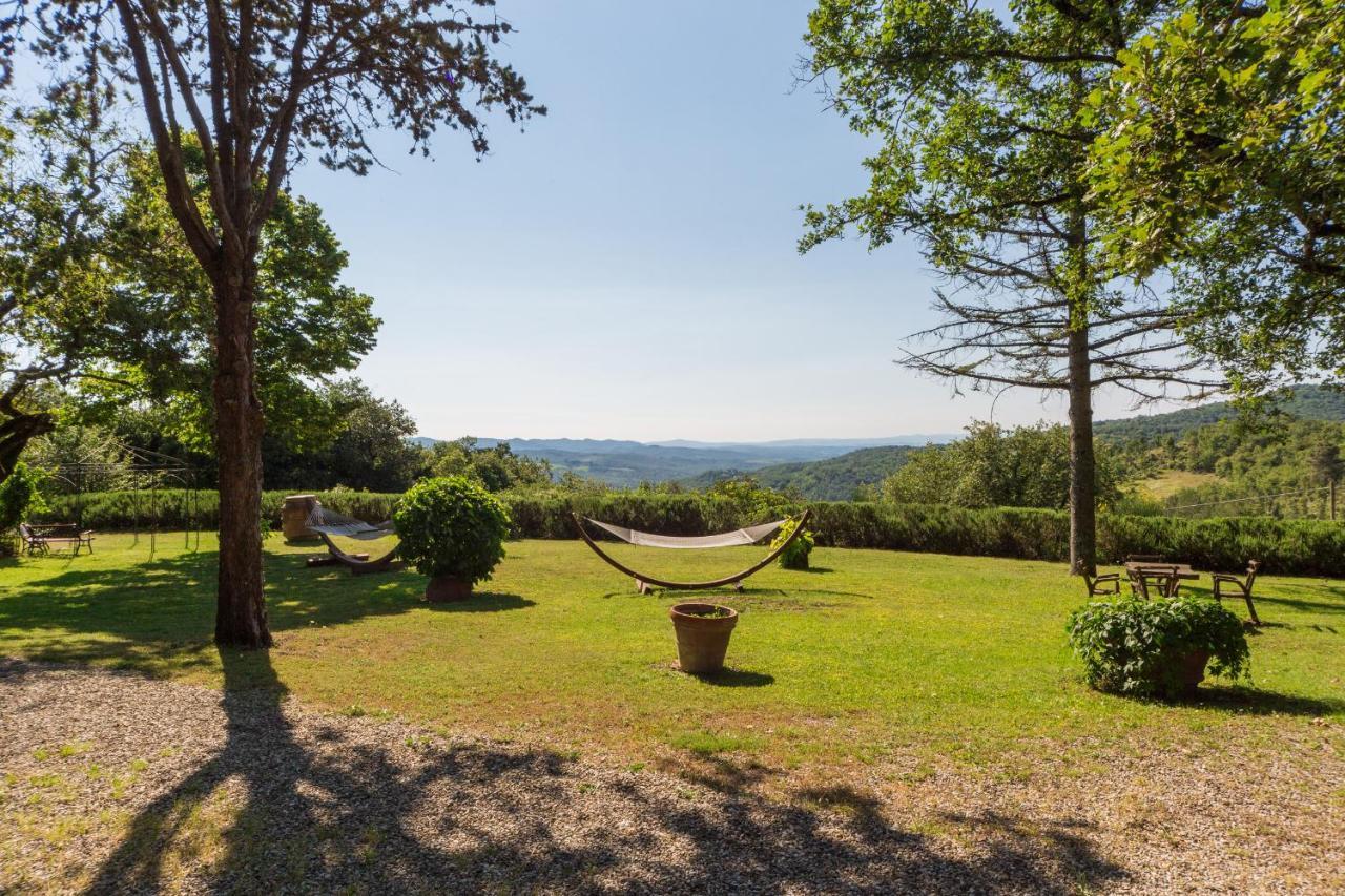 Villa Di Capovento Castellina in Chianti Exteriör bild